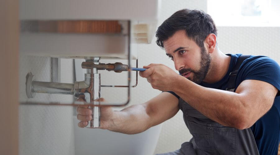 Sink pipe leak repair in Hebron, IN